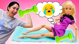 ¿Por qué a Barbie le resulta difícil hacer deporte? Las aventuras de Ken y Barbie.