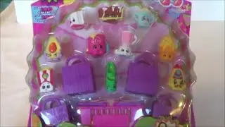 Shopkins 12 pack opening with Fluffy Baby