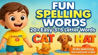 Fun Spelling Words for Kids | 20+ Easy 3&ndash;5 Letter Word Families (PreK&ndash;Grade 2)