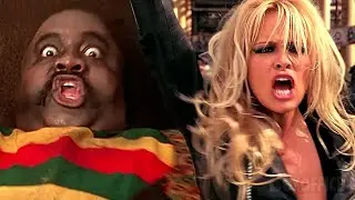 Pamela Anderson's legendary grenade throw | Barb Wire | CLIP