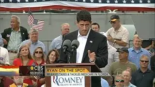 Ryan in Florida defending Medicare voucher program