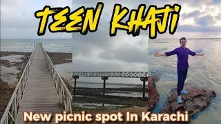 Teen khaji | New Picnic Spot In karachi | Best Beach In karachi | hub