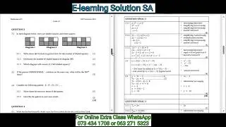 Grade 10 Mathematics Term 4 | Final Exam Paper 1 of 2025