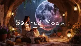 Sacred Moon Cave | 3 Hours of Ancestral Ambient Rain for Deep Sleep & Emotional Healing