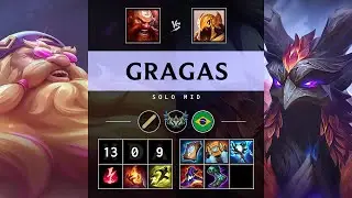 Gragas Mid vs Azir - BR Challenger Patch 25.15
