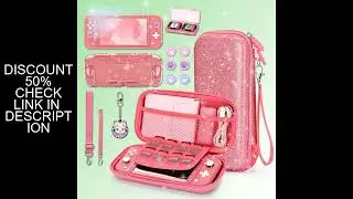 Switch Lite Travel Case 14 in 1 Portable Storage Bag with Protective Switch Console Game Accessories
