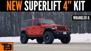 Комплект подъема Wrangler JL SuperLift 4 дюйма с двойной скоростью