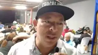 Danni Monge, entrenador de Boxeo de Carazo. Sab 13 Dic 2025. Matagalpa.