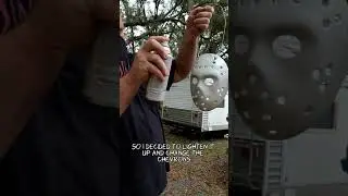 Repainted my Jason mask