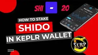 How To Stake Shido In Kelpr Wallet