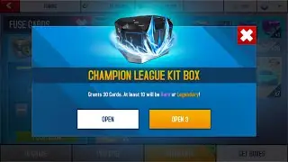 Asphalt 8, Opening 3 Champion League Kit box