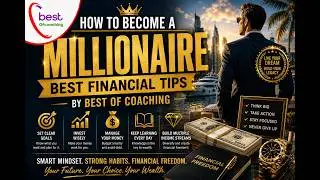 HOW TO BECOME A MILLIONAIRE : BEST FINANCIAL TIPS BY BEST OF COACHING