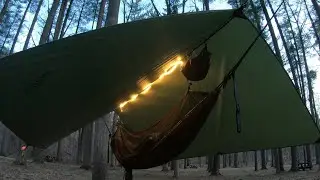 Hammock Camping Jackson-Washington State Forrest Testing Budget Gear Part 1