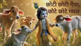 छोटी छोटी गैया,छोटे छोटे ग्वाल|Choti Choti Gaiya Chote Chote Gwal|Krishna Bhajan