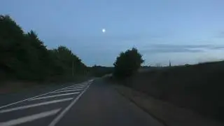 Driving On The D787 & D31 From 22200 Gr&acirc;ces To 22160 Bulat Pestivien, C&ocirc;tes d'Armor, Brittany France