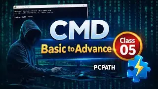All CMD Networking Commands For Hacking|CMD Basic to Advance Command's in Hindi 2026#PCPath|Class 05