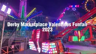 Derby Marketplace Valentines Funfair Vlog 2023