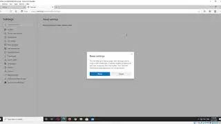 Reset Microsoft Edge to default settings (Anaheim)