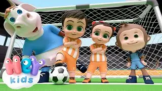 The Soccer Song! | Sports Song for Kids | HeyKids Nursery Rhymes