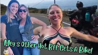 Meg's other hot BFF gets a bike