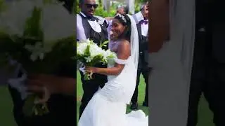 This Afro Beats Wedding in The Bahamas is insane! #shorts