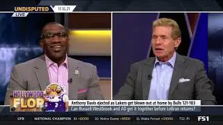 UNDISPUTED   Shannon SHOCKED Anthony Davis ejected as Lakers get blow out by Bulls 121 103