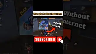 | How to play free fire without internet | bina internet ke free fire kaise khele| #funny #freefire