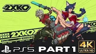 2XKO Gameplay | PS5 Games | 4K HDR | No Commentary Gaming | F2P 2V2 Fighting Game