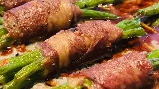 GREEN BEAN BUNDLES || QUICK AND EASY GREEN BEANS RECIPE
