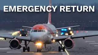 Hydraulic Issue Forces easyJet Turnback | Emergency Landing at London Gatwick