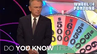 Have You Heard Of These Characters? | Wheel Of Fortune