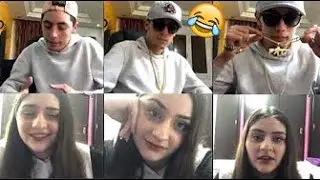 🔴 Live instagram 😍خنشور يعلم في أية اللغة الإيطالية و حقائق خطيرة على علاقتهم 🤗azizos ☺ eya 😚 azar