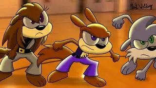 Knick Knack The Squirrel Concept Art and Test Animations April 2018 Update