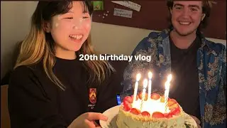 영국 대학생🇬🇧: 20th birthday vlog at durham🎂🎉