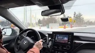 2021 Camry SE - Winter Drive ASMR