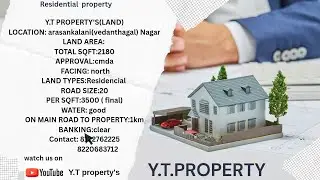 Id 358 chennai arasankalani 2150 sq ft north facing property for sale low budjet property