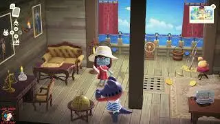 Deserted Island/Pirate Ship Vacation Home Build | ACNH HAPPY HOME PARADISE