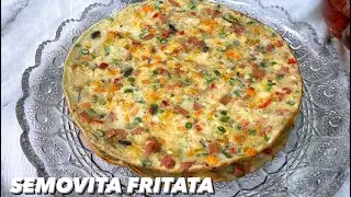 Semovita Fritata #youtubeblack #semolinarecipes