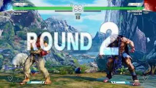SFV~ Ryu (MCZ Daigo Umehara) vs. NeCalli (HOJYOSOUN) HD 3