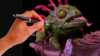 Creating a 3D Murloc: Informal Workflow Tutorial with Blender & Substance Painter