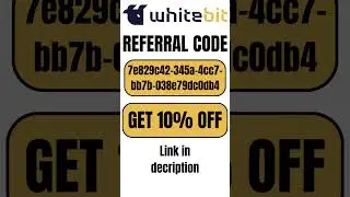 WhiteBIT Referral ID &ndash; Get 10% Off On Fee(REBATE )