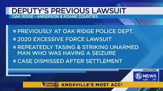 Morgan County deputy previously sued over use of force
