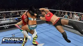 WWE 2K25 SMACKDOWN - B-FAB & MICHIN VS GIULIA & KIANA JAMES