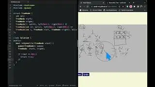 Leetcode101 Symmetric Tree C++ Iterative Approach cpp