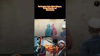 The Forgotten Crisis: Afghan Refugees & Global Apathy!