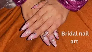 &ldquo;Pink Cat Eye Nail Art Tutorial | 3D Flower Design +Abstract Swirls|Long Acrylic Nails Step-By Step&rdquo;