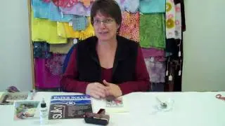 Image Transfer with water soluble paper by Liz Kettle