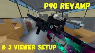 Реконструкция P90 и 3 настройки просмотра (Roblox Bad Business)