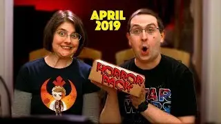 UNBOXING! Horror Pack April 2019 - GIVEAWAY CLOSED - Horror Movie Subscription Box - Blu Rays