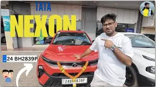 I *FINALLY* bought a new car TATA Nexon 🚘  @deepBvlog